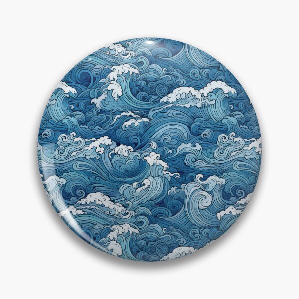 Aperçu de l'œuvre Vagues créée et vendue par The-Patterns.