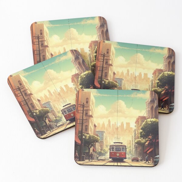 Item preview, San Francisco, Travel poster designed and sold by BokeeLee.