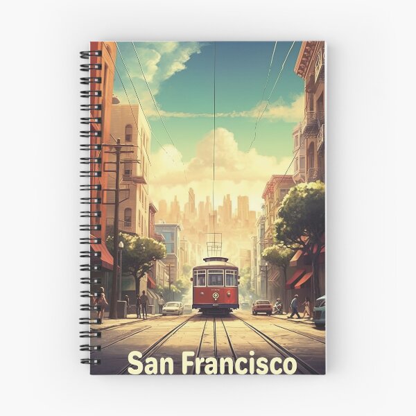 Item preview, San Francisco, Travel poster designed and sold by BokeeLee.