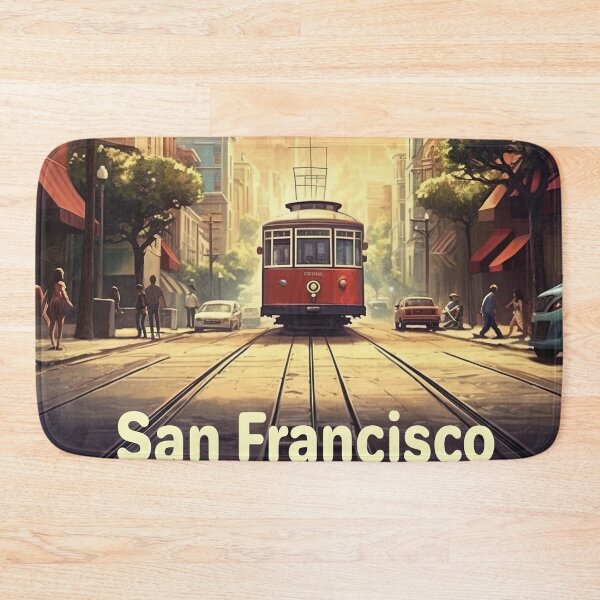 Item preview, San Francisco, Travel poster designed and sold by BokeeLee.