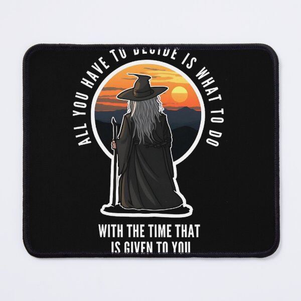 Item preview, Old wizard watching the sunset - All you have to decide - Fantasy designed and sold by buhrmss.