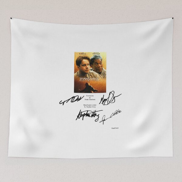 Item preview, The Sháwshank Redemption Signed Film Movie designed and sold by ChaisaiInta.