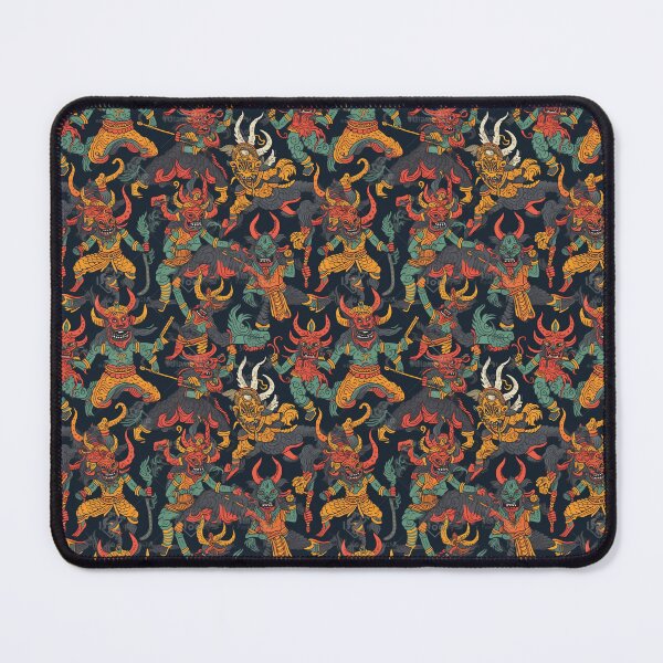 Item preview, Dancing demons tile 12 designed and sold by TheWhiteBear.