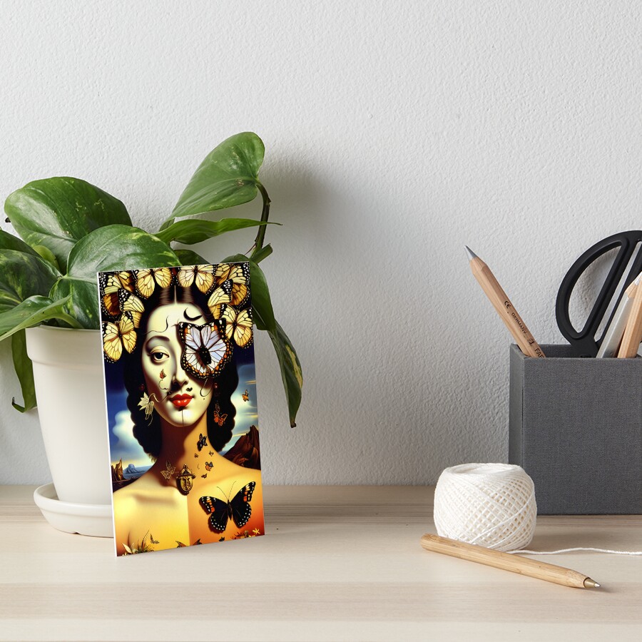 Item preview, Art Board Print designed and sold by RandomWeird.