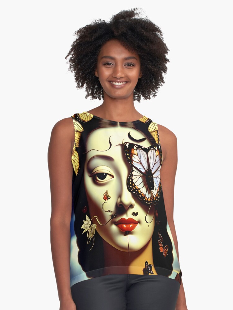Item preview, Sleeveless Top designed and sold by RandomWeird.