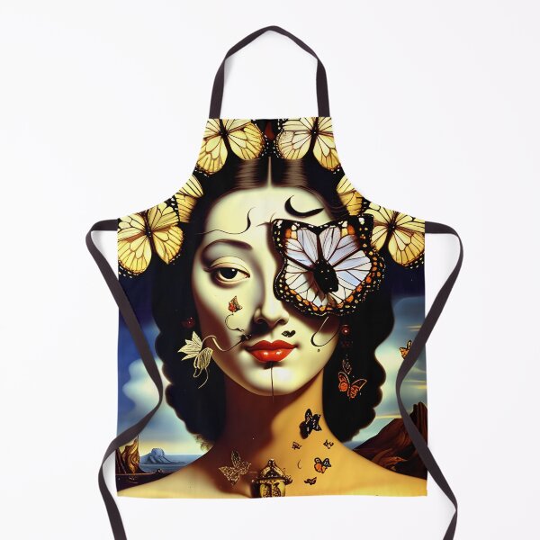 Item preview, MK Ultra Occult Symbolism Illuminati AI Art Dali Surrealism Monarch Butterflies designed and sold by RandomWeird.