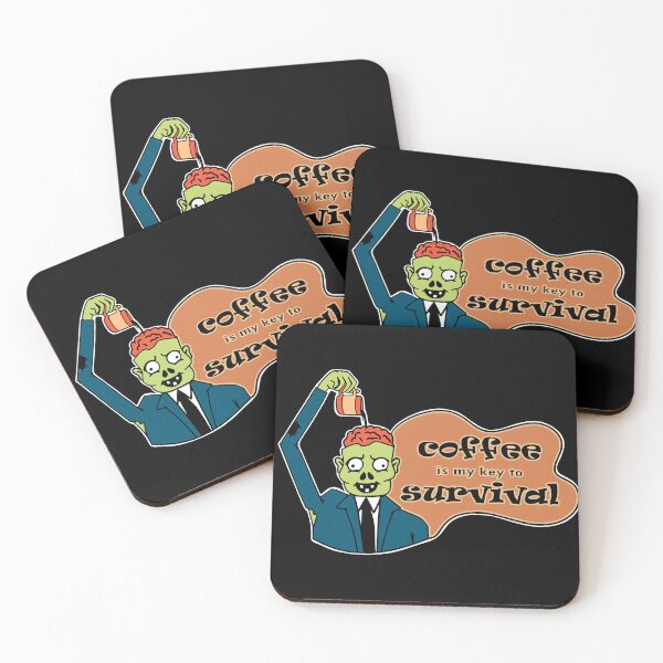 Item preview, morning zombie - coffee is my key to survival designed and sold by Rainorchid.