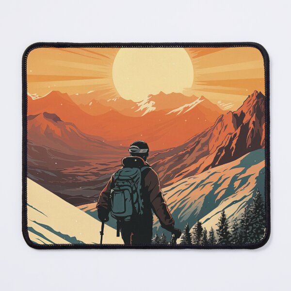 Item preview, Sun Valley, USA, Travel poster designed and sold by BokeeLee.