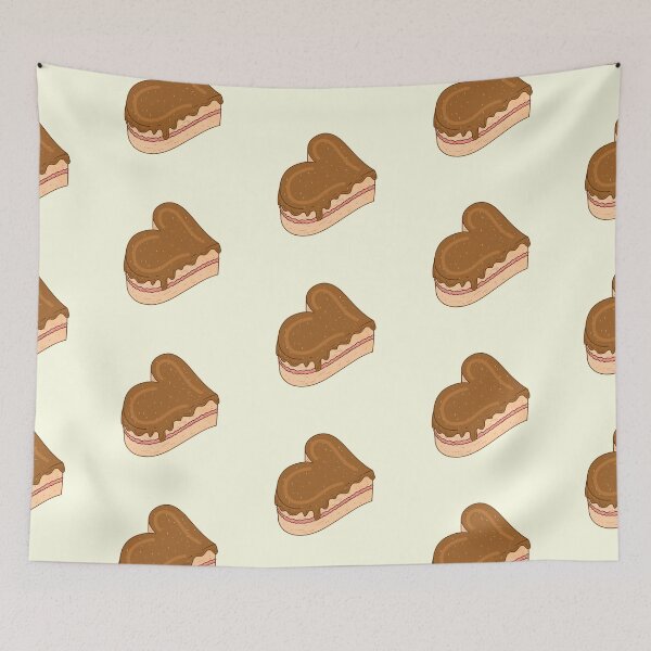 Item preview, Cute chocolate toppings cake sticker designed and sold by DozyJov.
