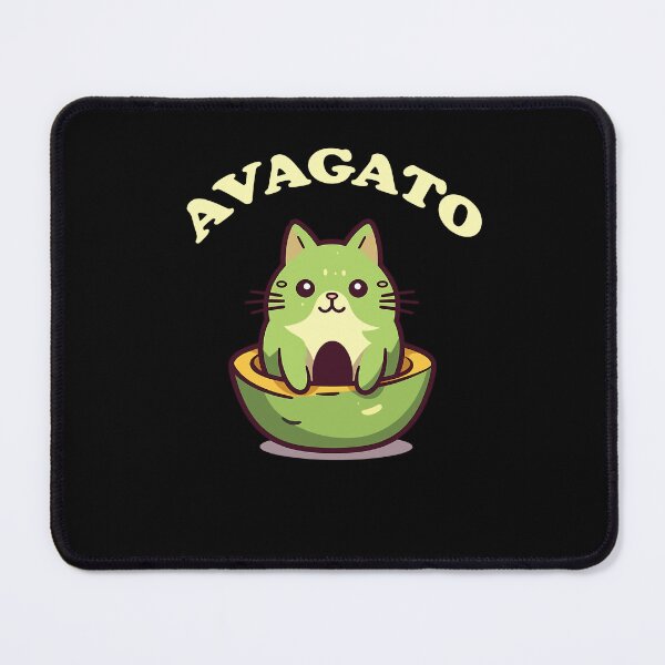 Item preview, Avagato Funny Avocado Cat  designed and sold by Digital Story Time.