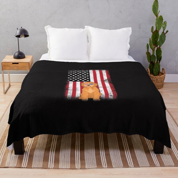 Item preview, Goldendoodle Dog USA Flag Boys Girls Men Women 4th Of July designed and sold by KoushtubhKalla.