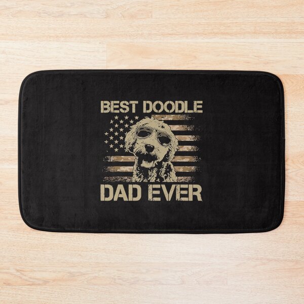 Item preview, Goldendoodle Mens Doodle Dad Goldendoodle Dog American Flag 4th of July 9 Doodle Dog designed and sold by KoushtubhKalla.