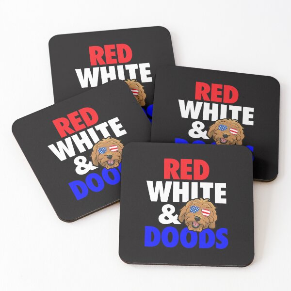 Item preview, Goldendoodle Mom Dad 4th of July Doodle Dog Doodle Dog designed and sold by KoushtubhKalla.