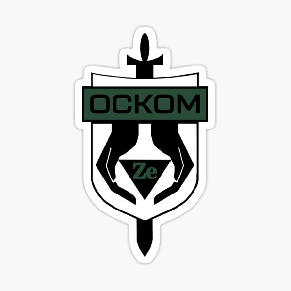 Artikel-Vorschau von OCKOM Anti-Rad-Abzeichen, designt und verkauft von jagerprints.