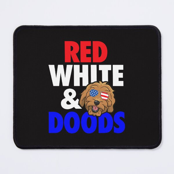 Item preview, Goldendoodle Mom Dad 4th of July Doodle Dog Doodle Dog designed and sold by KoushtubhKalla.