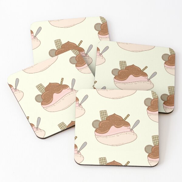 Item preview, Cute chocolate and strawberry jelly pudding sticker designed and sold by DozyJov.