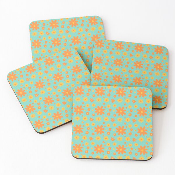 Item preview, Orange and Yellow Flowers Print designed and sold by Heids953.