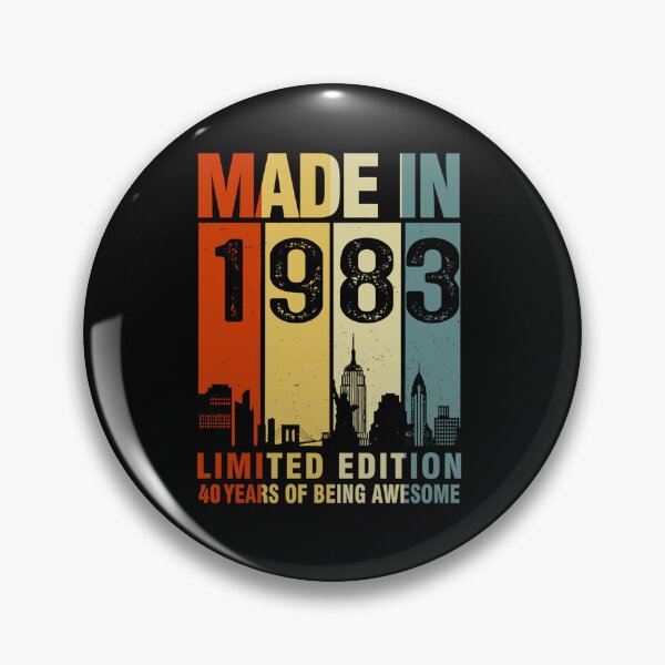 Item preview, 40th Birthday Made In 1983 Limited Editio designed and sold by MelviGome.