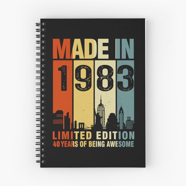 Item preview, 40th Birthday Made In 1983 Limited Editio designed and sold by MelviGome.