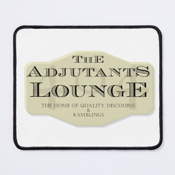 Item preview, The Adjutants Lounge Logo designed and sold by McClellandChase.