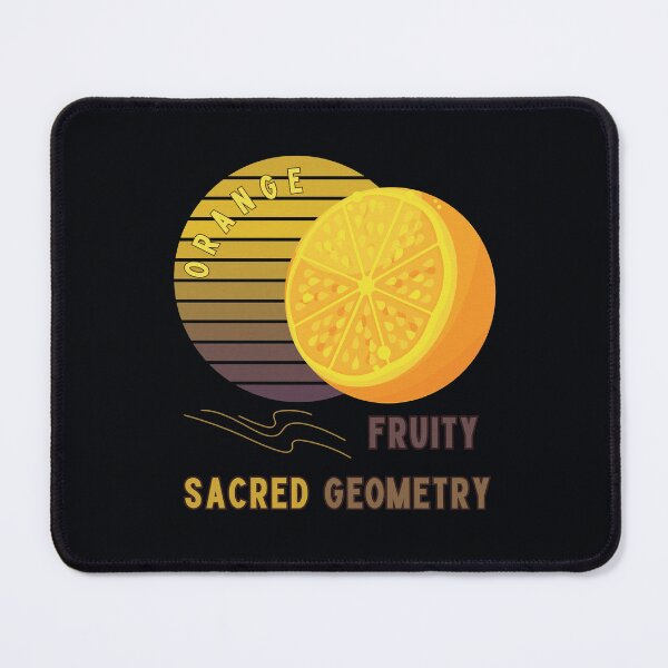 Item preview, Orange Fruity Sacred Geometry designed and sold by HelenGie.