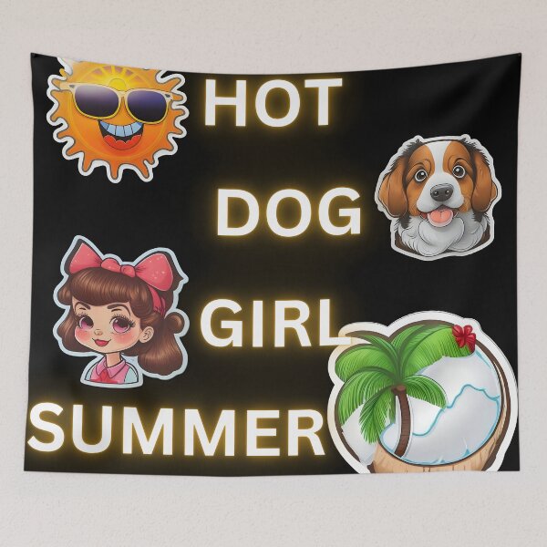 Item preview, Hot Dog Girl Summer designed and sold by nagucv107.