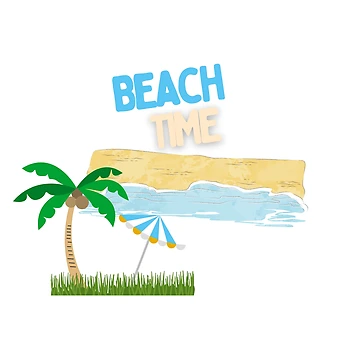 Artwork thumbnail, Beach TimeDesign by Designfs