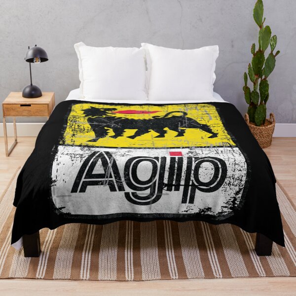 Item preview, AGIP Lubricants Logo 1968 – 1998 Distressed version  designed and sold by MelviGome.