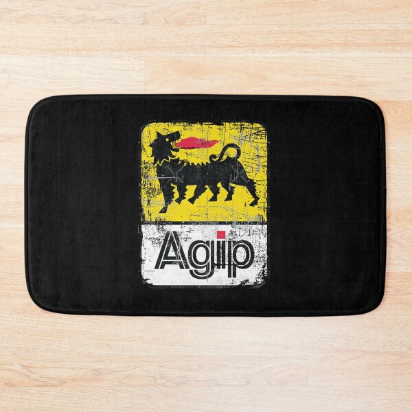 Item preview, Logotipo de AGIP Lubricants 1968 - 1998 Versión desgastada designed and sold by MelviGome.