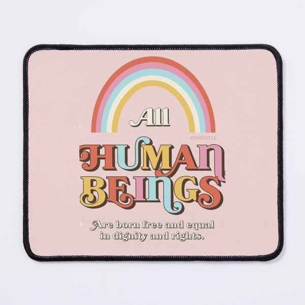 Item preview, All human beings are born free and equal in dignity and rights  designed and sold by Darksquad.