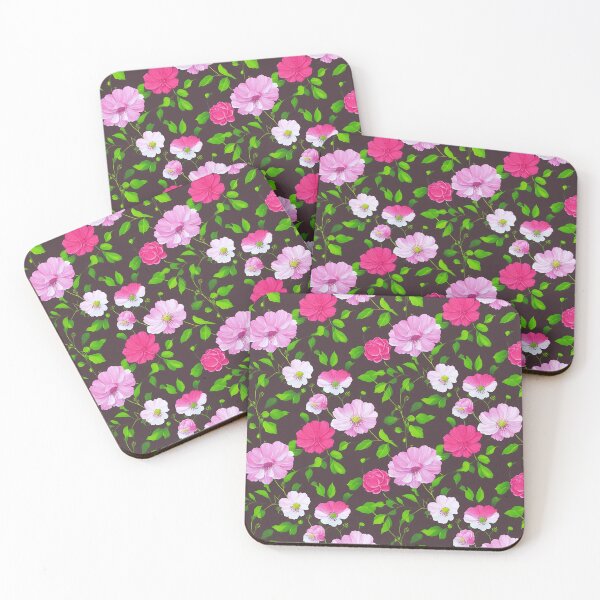 Item preview, Seamless Floral Design Pattern with Pink and White flowers designed and sold by kiyaansh16.