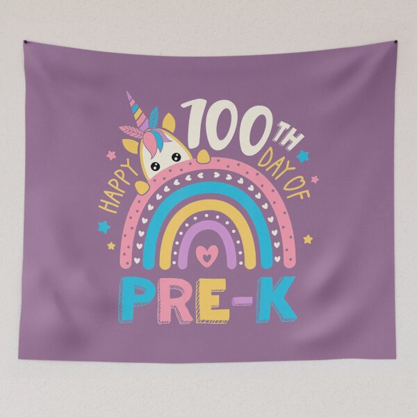 Item preview, Dabbing Unicorn 100th Day Of School Pre-K 	 100 Days 		 designed and sold by xdkjnmaug95.