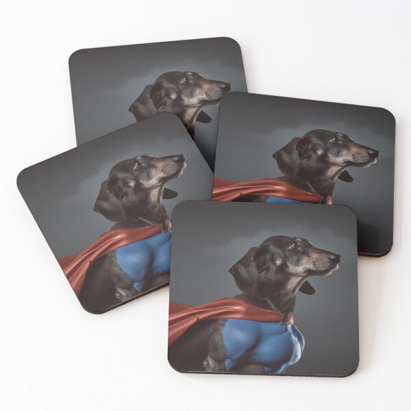 Item preview, Dachshund Superhero #8 designed and sold by DachshundClub.