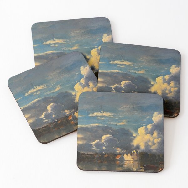 Item preview, Wolkenlucht boven Hattem aan de IJssel  designed and sold by Peter Voerman.