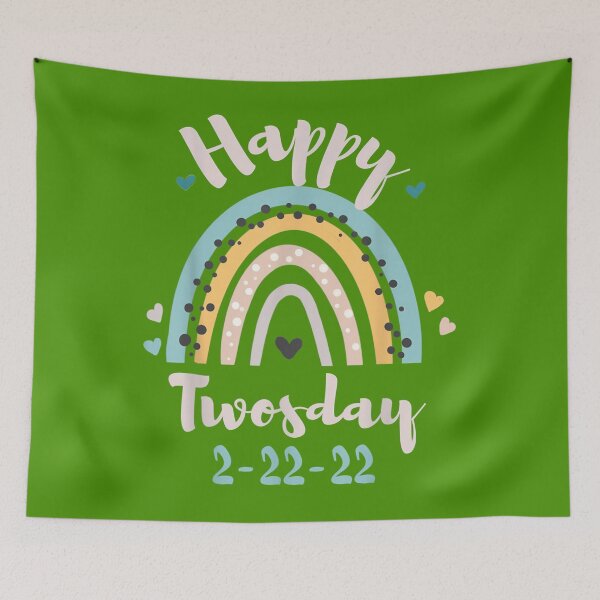 Item preview, 22222 twosday Frebruary 2 22 rainbow 		 designed and sold by tzttrfensoo90.