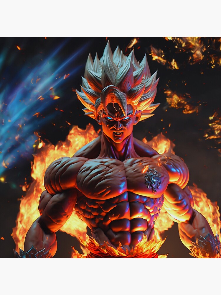 Goku Super Saiyan 4 | Art Board Print