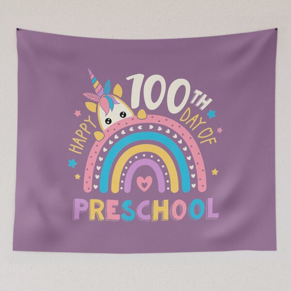 Item preview, Dabbing Unicorn 100th Day Of School Preschool 	 100 Days 		 designed and sold by xdkjnmaug95.