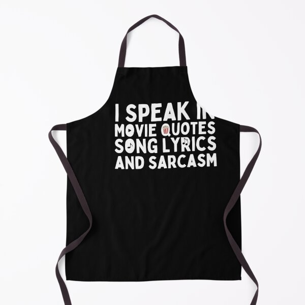 Item preview, I Speak In Movie Quotes Song Lyrics & Sarcasm, Funny Vintage designed and sold by Quicker-Shop.
