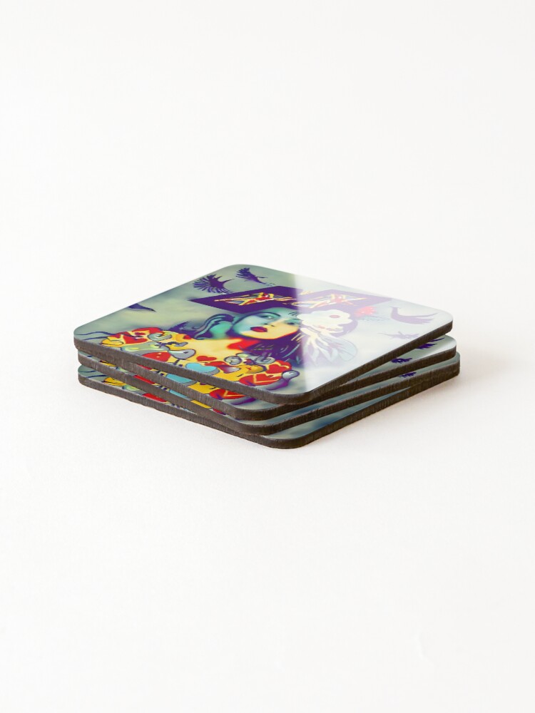 Thumbnail 4 of 5, Coasters (Set of 4), 005 designed and sold by Riceworld.