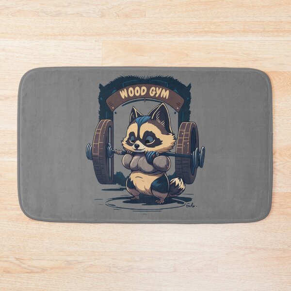 Item preview, Workout Racoon designed and sold by Crystarowz.