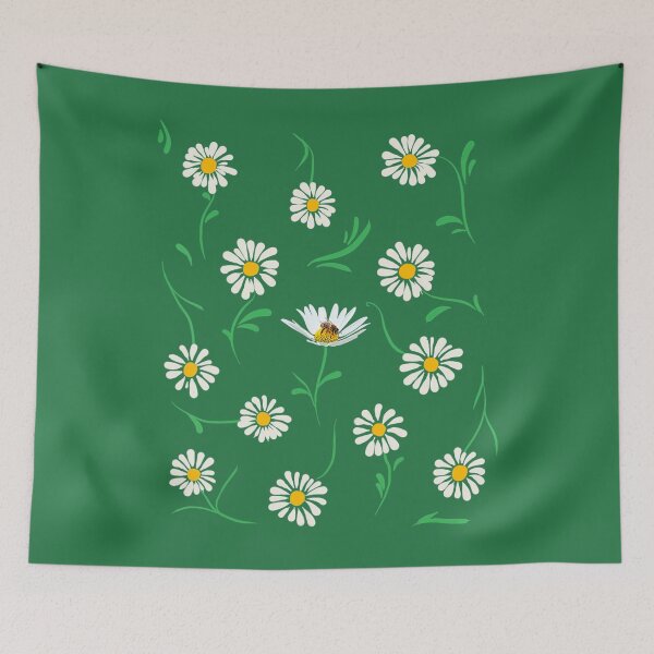 Item preview, Daisies Chamomile Marguerites Cute Floral Retro Daisy Flower 		 designed and sold by ysmmgvvaxw67.