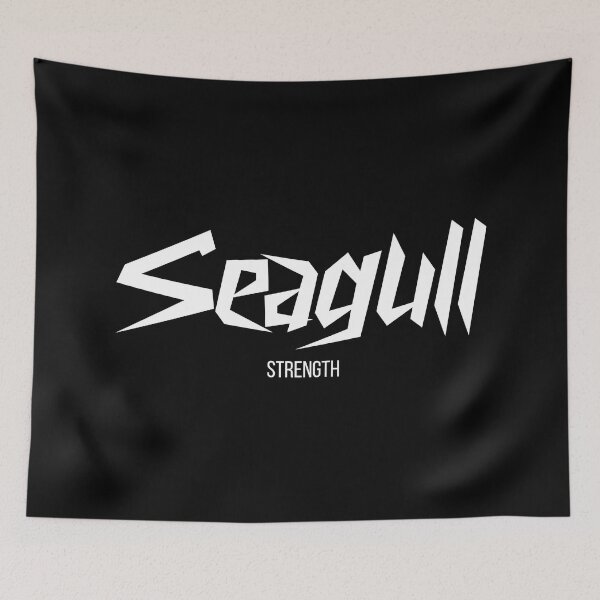 Item preview, Seagull Strength - Soar the Coastlines with Spirited Freedom designed and sold by AstroBeastCo.