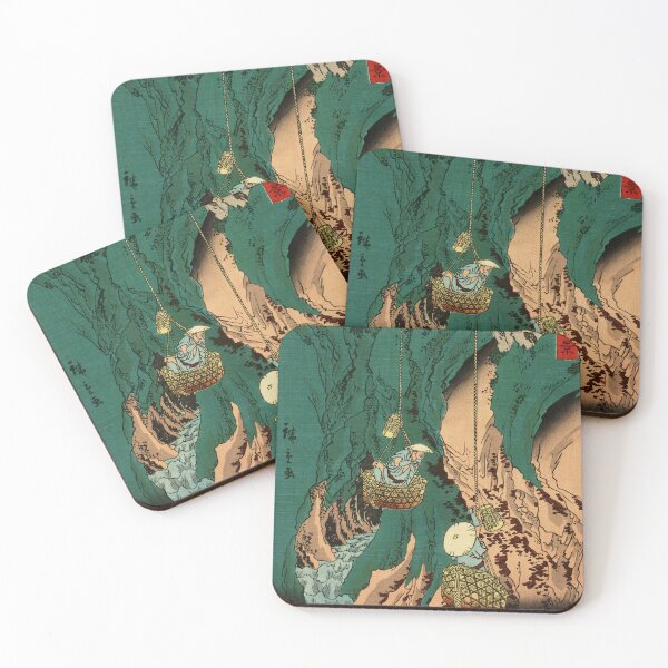 Item preview, Utagawa Hiroshige II - Mushroom Gathering at Kumano in Kii Province  designed and sold by TheGuestCat.