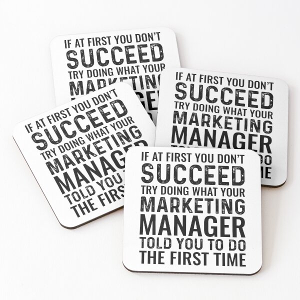 Item preview, Try Doing What Your Marketing Manager Told You designed and sold by kamrankhan.