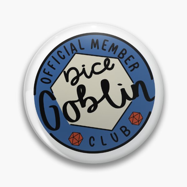 Item preview, Official member of dice goblin club  designed and sold by Katerhi.