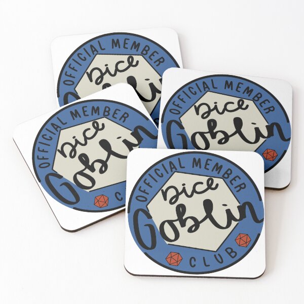 Item preview, Official member of dice goblin club  designed and sold by Katerhi.