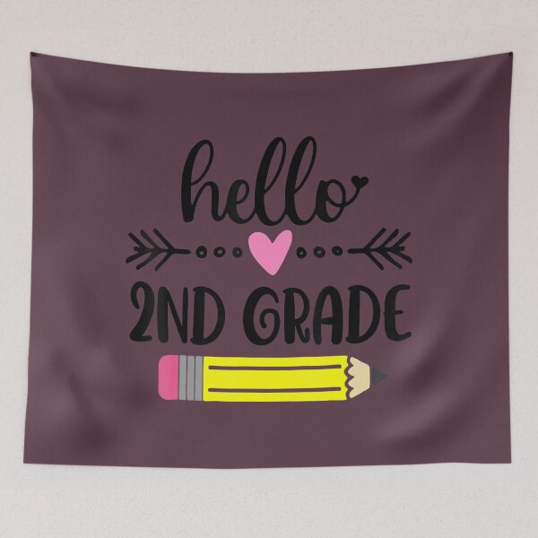 Item preview, Hello Second Grade Team 2nd Grade Back To School Teacher Kid 	 	 designed and sold by tisoiwbqo56.