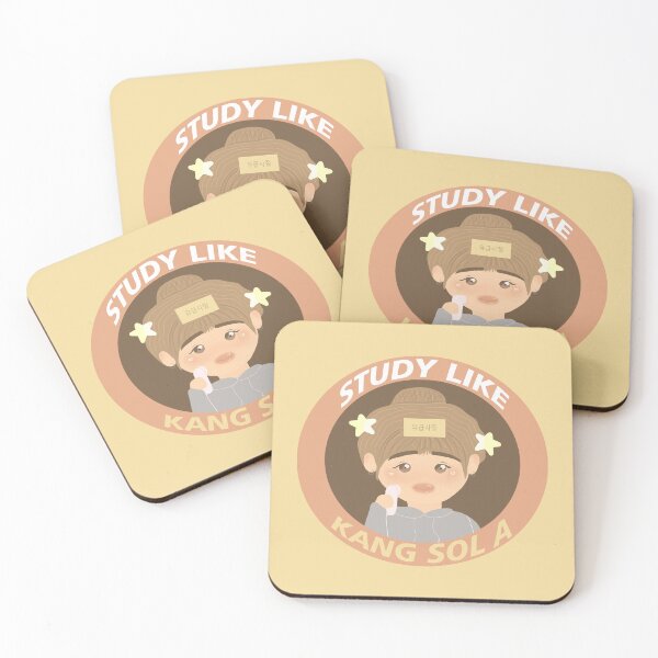 Item preview, Study Like Kang Sol | Cute KDrama Study Motivation designed and sold by aaalou.