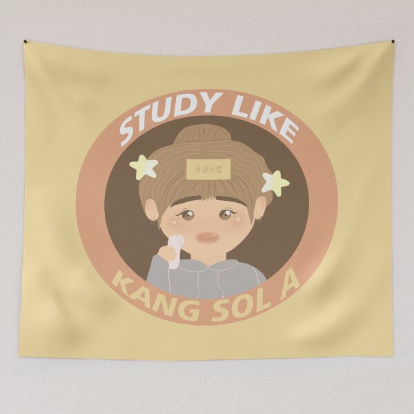 Item preview, Study Like Kang Sol | Cute KDrama Study Motivation designed and sold by aaalou.