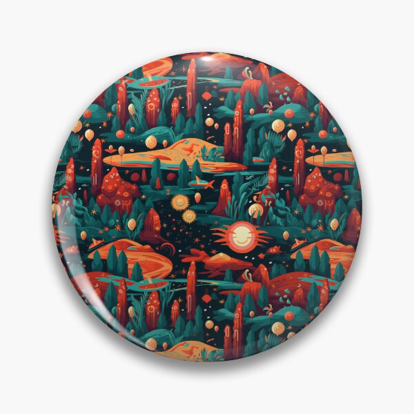 Item preview, Mars Jungle designed and sold by The-Patterns.
